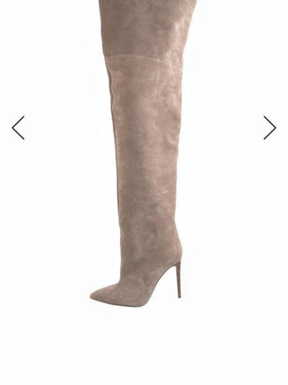 Paris Texas Over-the-Knee Boot Boots in beige